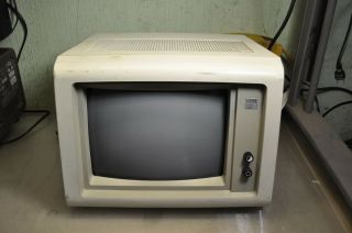 Vintage 12 " Ibm Model 5151 Monochrome Crt Computer Monitor