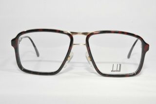 Vintage Dunhill Eyeglass Frame Model 6078 Color 30 Size 57 - 16 " Old Stock "