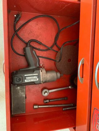 Vintage Proto rolling Tool Chest Toolbox 8