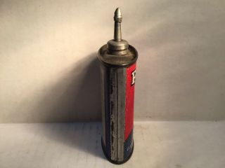 Vintage Finol Oil Can handy oiler Lead Top 4 oz rare tin Standard Sinclair Shell 4