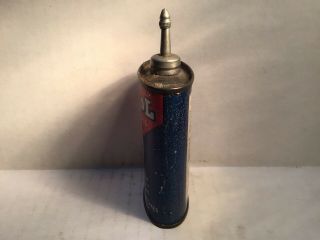 Vintage Finol Oil Can handy oiler Lead Top 4 oz rare tin Standard Sinclair Shell 5