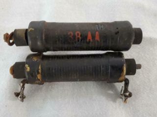 Western Electric Type 38 Resistors Vintage 1920s set of matching 2 2