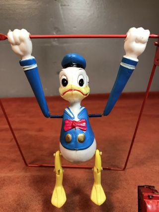 Vintage Line Mar Toys Walt Disney Gym Toys Acrobat Donald Duck