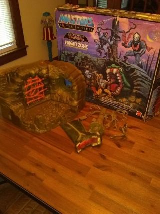 Vintage Masters Of The Universe Fright Zone Playset
