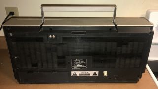Vintage 1980s Pioneer Sk - 550 Ghetto Blaster Boom Box Cassette Radio 7