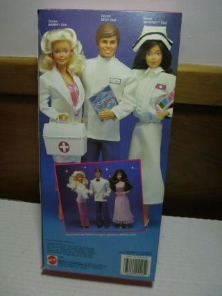 1987 Barbie MISB Nurse Whitney Doll Figure Mattel 4405 3