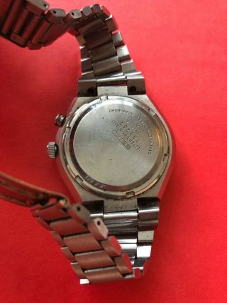 SEIKO BELL - MATIC ALARM 4006 - 6031 AUTOMATIC VINTAGE 70 ' s 17J JAPAN WATCH. 3