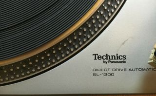 VINTAGE TECHNICS SL - 1300 DIRECT DRIVE TURNTABLE EMPIRE CARTRIDGE SHAPE 6