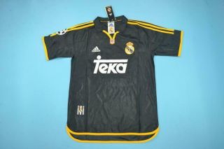 Real Madrid Raul 1999/2000 retro soccer shirt vintage football jersey shirt 2