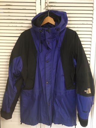 Vintage North Face Mountain Light Goretex Jacket W/ Denali Fleece Liner Men 