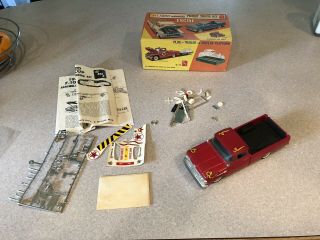 Smp Amt 1960 Ford Truck Rebuilder Rare Vintage With Extra Parts And Box