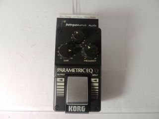 Vintage Korg Parametric Eq Effects Pedal Peq - 1 Equalizer Usa