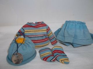 Vintage Ginny " Jan " Outfit & Complete With Htf Jan Wrist Tag