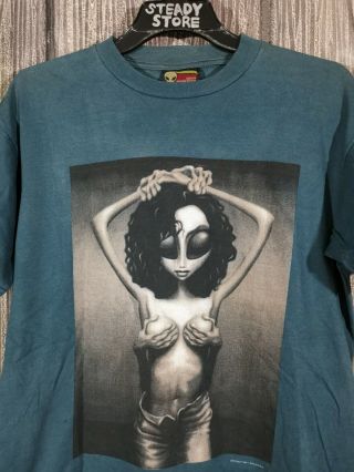 VINTAGE RARE ALIEN WORKSHOP JANET JACKSON PARODY R.  BIFFLE EYE DYE T SHIRT L 3