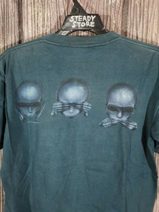 VINTAGE RARE ALIEN WORKSHOP JANET JACKSON PARODY R.  BIFFLE EYE DYE T SHIRT L 6