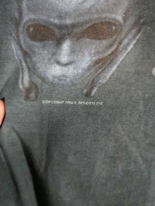 VINTAGE RARE ALIEN WORKSHOP JANET JACKSON PARODY R.  BIFFLE EYE DYE T SHIRT L 7