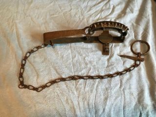 Vintage Cortland No 1 1/2 Long Spring Trap Ps&w Victor Sargent Newhouse
