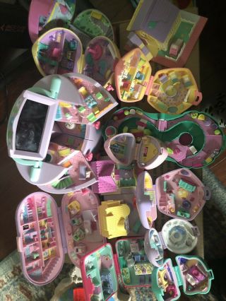 Polly Pocket Compacts Only Vintage