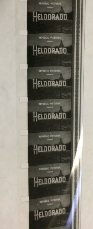 Vintage Movie 16mm HELDORADO Feature 1946 Film Western Roy Rogers 5