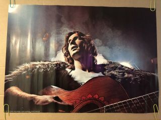 Eric Clapton Crossroads Vintage Poster Pin - Up 1980’s Music Memorabilia