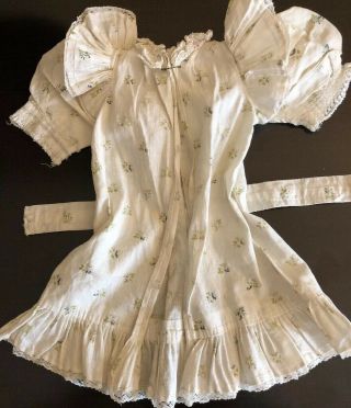 Wonderful Antique French Jumeau Child Doll Dress 6