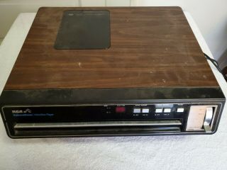 Vintage Rca Selectavision Video Disc Player Sft 100w Ced