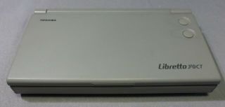 Vintage Toshiba Libretto 70CT Ultra Mobile PC Laptop For Parts/Repair 2