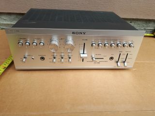 Vintage Sony Ta - 1150 Integrated Amplifier.  Rare