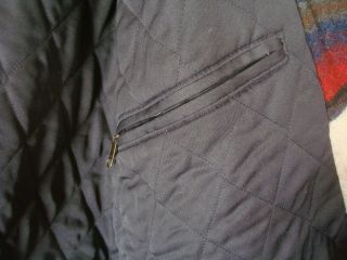 Vtg WOOLRICH Southwest Stripe Blanket Wool Jacket Coat USA Mens Sz XL GUC 8