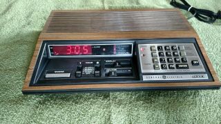 General Electric 7 - 4880a Programmable Alarm Clock Radio,  Ge Digital,  Vintage