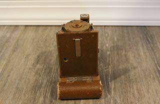 Vintage KODAK 37610 No.  0 KODO Brown Folding Bellows Camera Eastman RARE 8