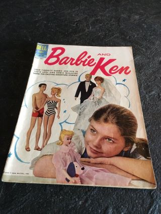 Vintage Barbie And Ken Comics 1 First Issue 1962 Romance Comics.
