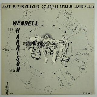 Wendell Harrison " An Evening With The Devil " Rare Spiritual Jazz Lp Tribe