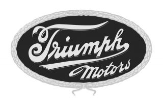 1907 - 1914 TRIUMPH motorcycle auto brass padlock,  key antique vintage old lock 3