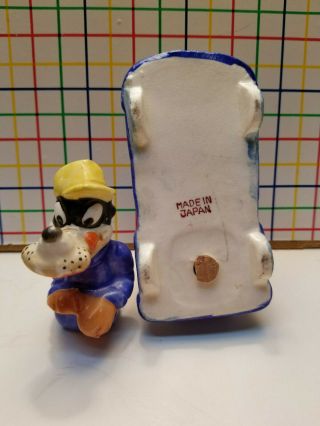 Vintage Disney ' s Goofy and Puppy Pluto Driving Car | Salt & Pepper Shakers 8
