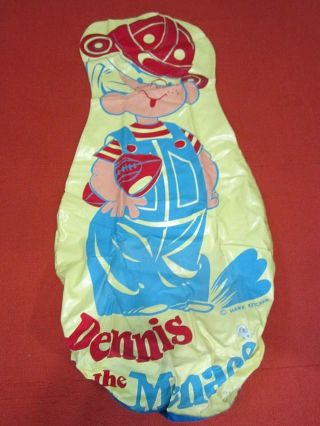 VINTAGE RARE IDEAL DENNIS THE MENACE BOP BAG & PUMP 1960 ' S TOY 8