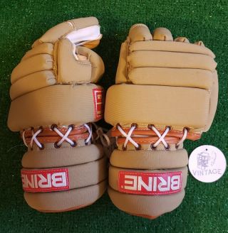 Vintage Brine L35 Lacrosse Gloves