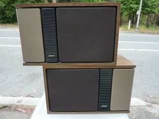 Vintage Bose 301 Series Ii Direct / Reflecting Speakers - Great Sound