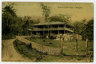 Vintage Postcard 1914 Nicaragua Matagalpa Patter Hacienda Posted Usa