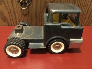 Vintage Structo Hydraulic Trailer Dumper Truck Semi Scotch Block 606. 2