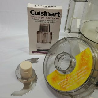 Cuisinart Pro Custom 11 DLC - 8s Rare Food Processor 5 Attachments Vintage 2