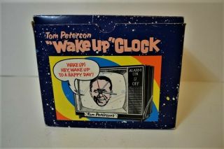 Vintage Tom Peterson Wake Up Alarm Clock