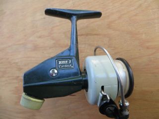 VTG ZEBCO CARDINAL 3 SPINNING REEL IN GOOD ORDER & LOOKS PRETTY GOOD TOO 2