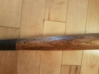 Rare Mushroom Handle Wooden Baseball Bat Vintage 1900 ' s Pennant 559 34 