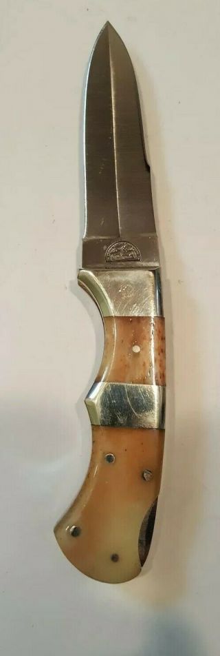 Vintage Boot Knife,  Smokey Mountain Knife Boot Knife " Dagger/push - Pull "
