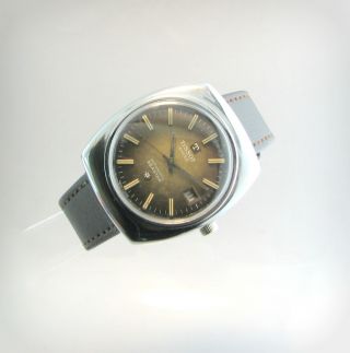 Vintage Tissot Automatic Seastar Incabloc.  Date.  21 Jewels.  70 