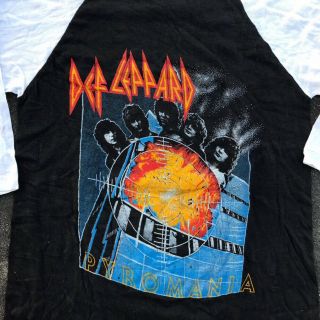 Def Leppard Pyromania Tour Vintage 1983 T Shirts Rare 6