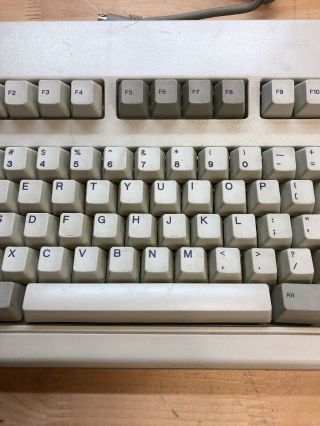 VINTAGE IBM MODEL M 1391401 CLICKY KEYBOARD WITH CORD Buckling spring 1984 3