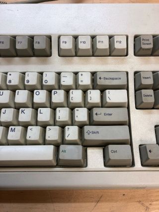 VINTAGE IBM MODEL M 1391401 CLICKY KEYBOARD WITH CORD Buckling spring 1984 4