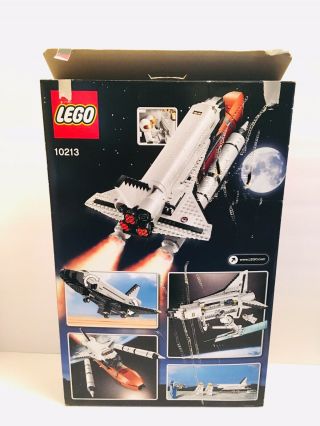 LEGO SPACE SHUTTLE ADVENTURE 10213 W/ INSTRUCTIONS & BOX EXTREMELY RARE Compl 5